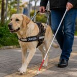 Cães-guia transformam rotinas e ampliam independência dos deficientes visuais