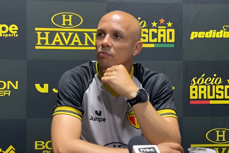 Higo Magalhães destaca reação do Brusque FC após vitória de virada na Série C