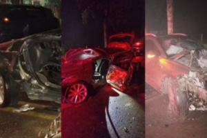 Acidente mata cinco pessoas, entre elas duas crianças, no Oeste de SC