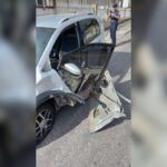 Caminhão atinge carro durante conversão e mobiliza GTB em Brusque