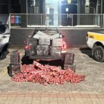 Ação conjunta apreende mais de 300 Kg de maconha na BR-280, em SC; VÍDEO