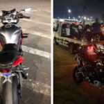 PRF detém motociclistas por irregularidades e direção perigosa na BR-101
