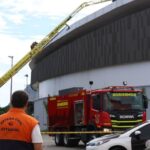 Incêndio no Velódromo do Rio é controlado; pista não teve impacto