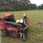 Acidente grave em Balneário Rincão deixa um morto e mobiliza equipes de resgate