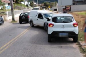 GTB atende colisão entre veículos na rua Alberto Muller