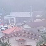 TOMAZ COELHO: Acidente envolvendo caminhão causa transtorno no trânsito; VÍDEO