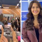 Fãs lotam Havan de Brusque para encontro com Franciny Ehlke; VÍDEO