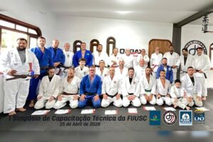 Simpósio de judô marca avanço técnico e inclusão em Brusque