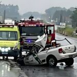 Acidente na BR-470 deixa dois mortos em Indaial