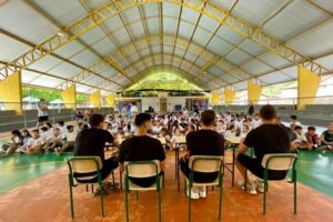 Brusque FC SAF oferece cortesias a alunos do projeto Bruscão desde Pequeno