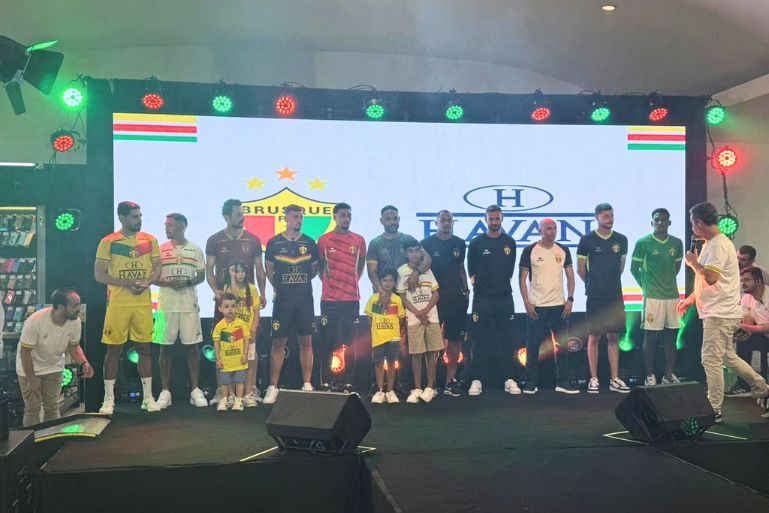 Havan é palco do lançamento da nova camisa do Bruscão; VÍDEO