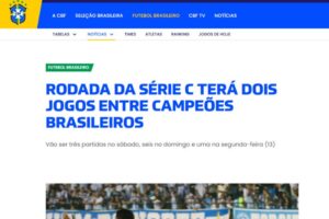 BRUSQUE X PAYSANDU: CBF destaca confronto de campeões nacionais