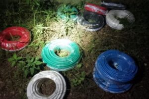 Homem é detido após furtar mais de 300 kg de fios em Brusque