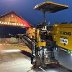 ‘Asfaltaço’ começa em via que liga Brusque a Guabiruba