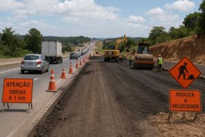 DNIT alerta para interdição total da BR-470/SC, em Blumenau; saiba quando