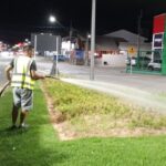 Trabalhos nas ruas de Brusque não param durante feriado prolongado