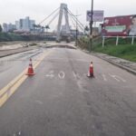 Chuva provoca alagamentos e interdita da Av. Beira-Rio