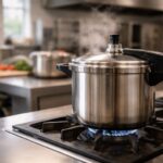 Cozinheira sofre queimaduras após acidente com panela de pressão em Blumenau