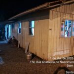 Princípio de incêndio atinge residência e mobiliza bombeiros no bairro Dom Joaquim