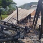 Incêndio destrói residência de madeira em Guabiruba