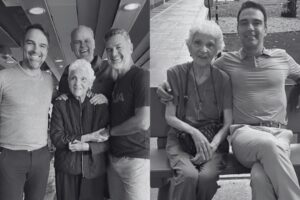Tadeu Schmidt lamenta morte da mãe aos 92 anos um mês após perda do irmão