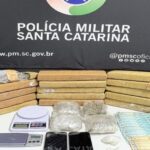 PM apreende quase 10 quilos de drogas e prende dupla em Brusque