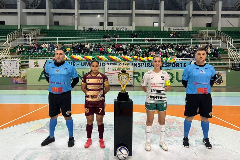 Campeonato Municipal de Futsal Feminino de Brusque 2026 estreia sábado (16)