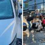 Colisão entre carro e moto deixa duas pessoas feridas em Brusque
