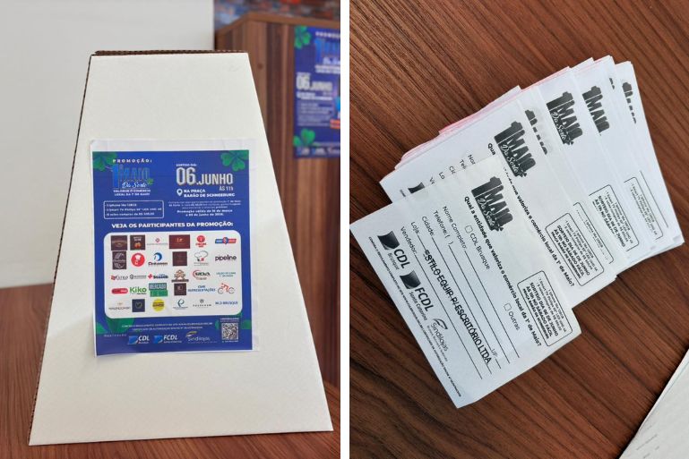 Promoção “1º de Maio dá Sorte”: Sorteio acontece no dia 6 de junho