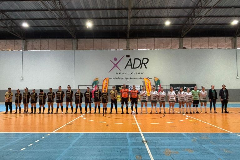 Campeonato Municipal de Futsal Feminino de Brusque 2026 estreia com muitos gols