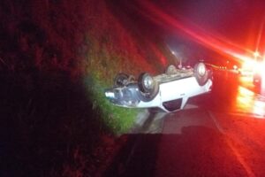 Motorista fica ferido após colisão na SC-108 em Major Gercino