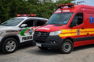 Caso de surto psicológico leva homem ao hospital após ameaças no centro da cidade