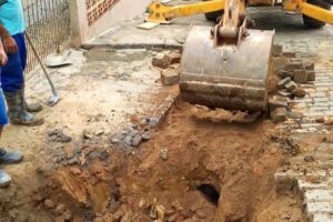 Conserto de tubulações lidera ações da Secretaria de Obras com 451 serviços realizados em 2026