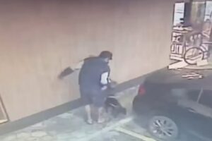 Homem amarra cão em carro estacionado e animal acaba arrastado por motorista em SC