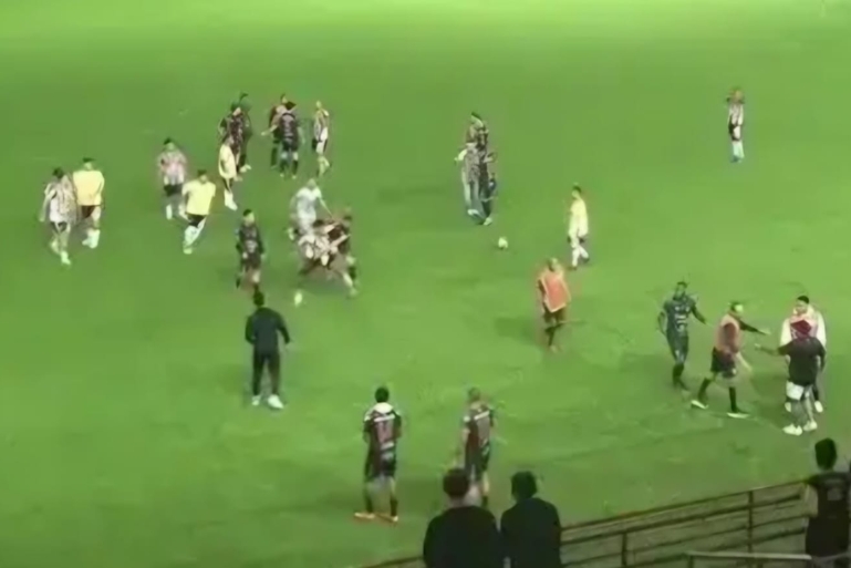 Briga generalizada leva à exclusão de duas equipes do futebol amador de Brusque