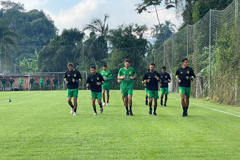 Bruscão se reapresenta e foca no próximo duelo da Série C