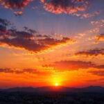 Você sabe por que o céu muda de cor ao amanhecer e entardecer?