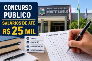 Cidade catarinense abre concurso com vagas e salários de até R$ 25 mil
