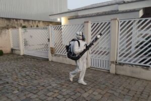 Bairro Steffen recebe pulverização contra a dengue nesta terça-feira (12)