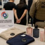 Casal é detido por tentativa de furto em loja no Centro II
