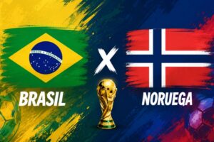 Brasil enfrenta a Noruega e tenta quebrar tabu histórico na Copa do Mundo