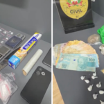 Drogas, munições e dinheiro: dois são presos por tráfico em Brusque – VÍDEO