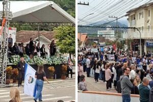 VÍDEO: Tradicional desfile marca os 64 anos de Guabiruba