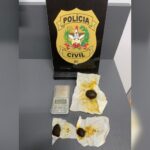 Polícia Civil prende suspeito por tráfico de drogas em Brusque
