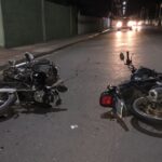 Colisão entre motos deixa dois feridos no bairro São Luiz, em Brusque