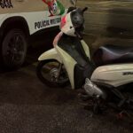 PM recupera motocicleta furtada e detém suspeito por receptação em Brusque