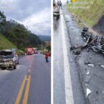 ATUALIZAÇÃO: Motociclista é socorrido de helicóptero após grave colisão em Botuverá