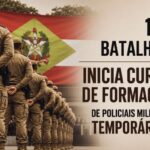 Brusque inicia formação de 24 policiais militares temporários no 18º BPM