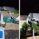 Duas mulheres ficam feridas após carro cair em barranco no planalto norte catarinense