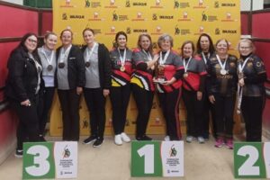 Jogos Comunitários: Rio Branco é bicampeão na bocha raffa vollo feminino